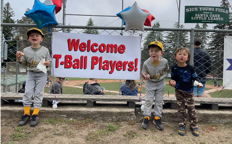 T-Ballers to Play on Field 1 on May 18th!